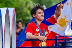 FAR FROM SATISFIED: After Olympic success, ‘King Caloy’ targets new crowns
